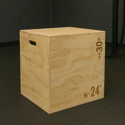 Plyometric Box Set, Stackable, Wooden AFCE-0085